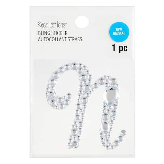 Bling Alphabet Letter Sticker by Recollections
